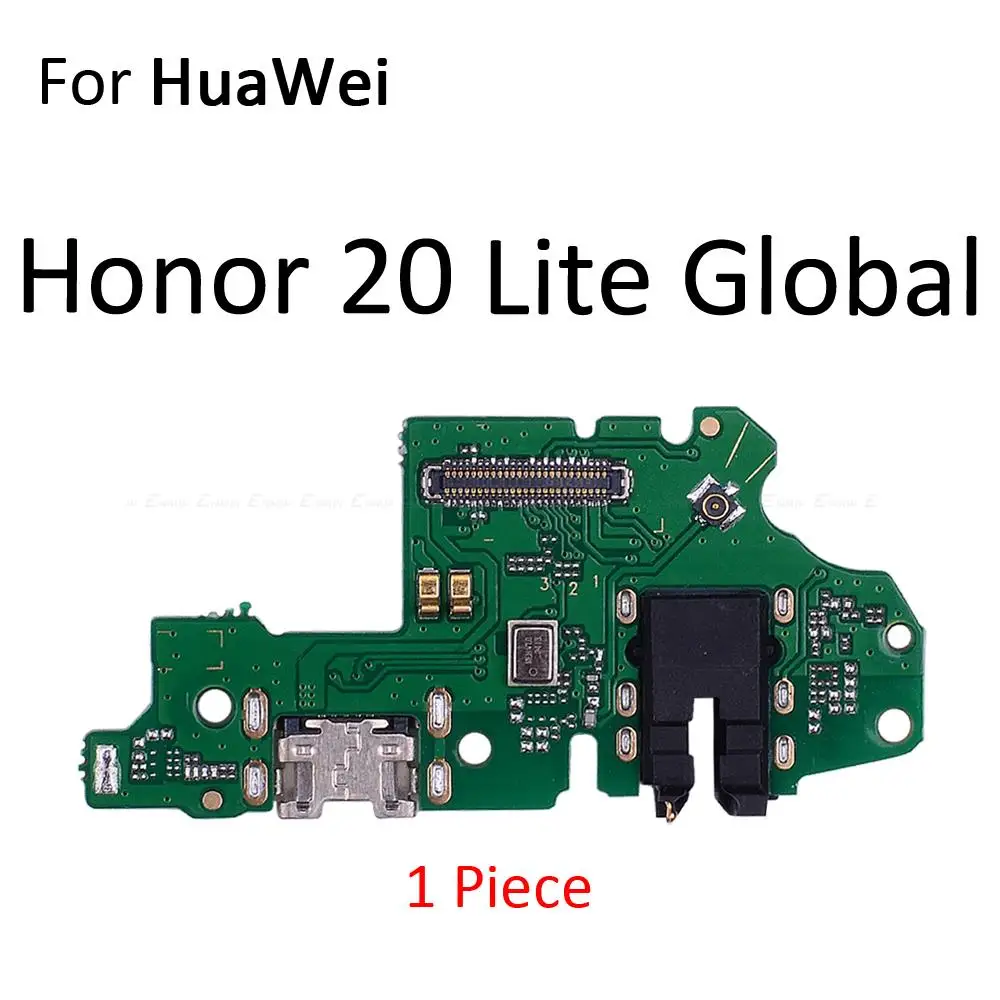 Charger USB Dock Charging Dock Port Board With Microphone Flex Cable For HuaWei Honor View 20 20S 20E 10 10i 9 8C 8X 8 Pro Lite