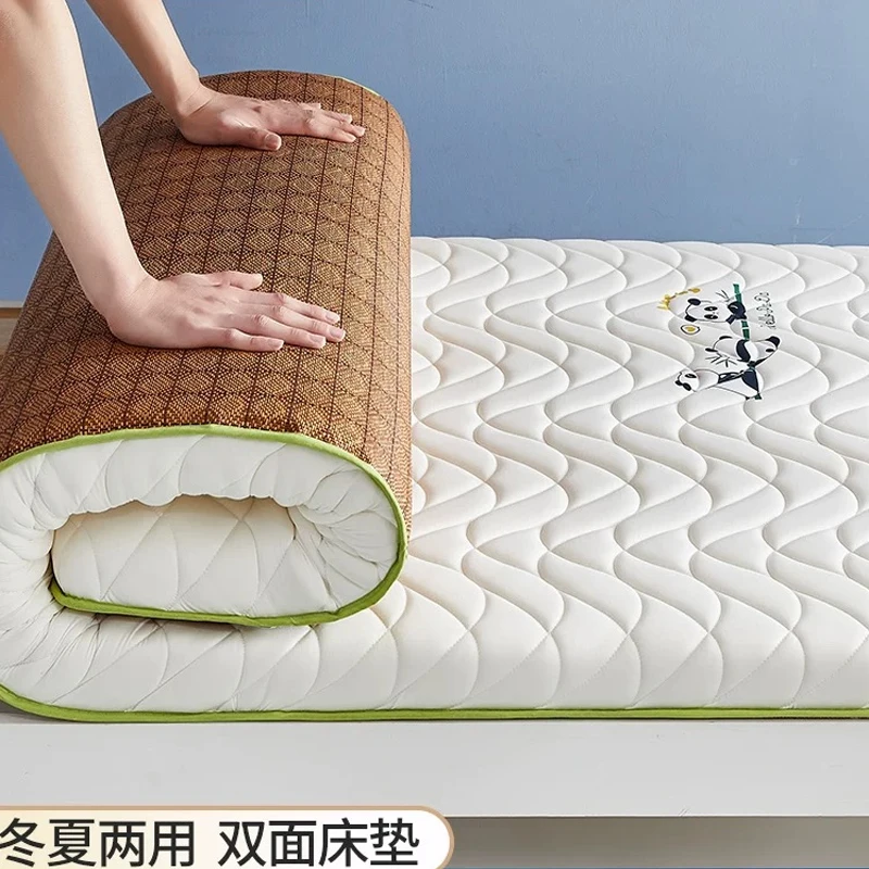 

Губчатый матрас из соевого волокна, эластичная подушка, домашний двойной складной коврик татами, студенческое общежитие, одиночные матрасы, спальный коврик