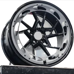 Custom Aluminum Alloy Wheel Rims 5x114.3 18 19 20 21 22inch 2 Piece Forged Wheels 5x112 Car Wheel