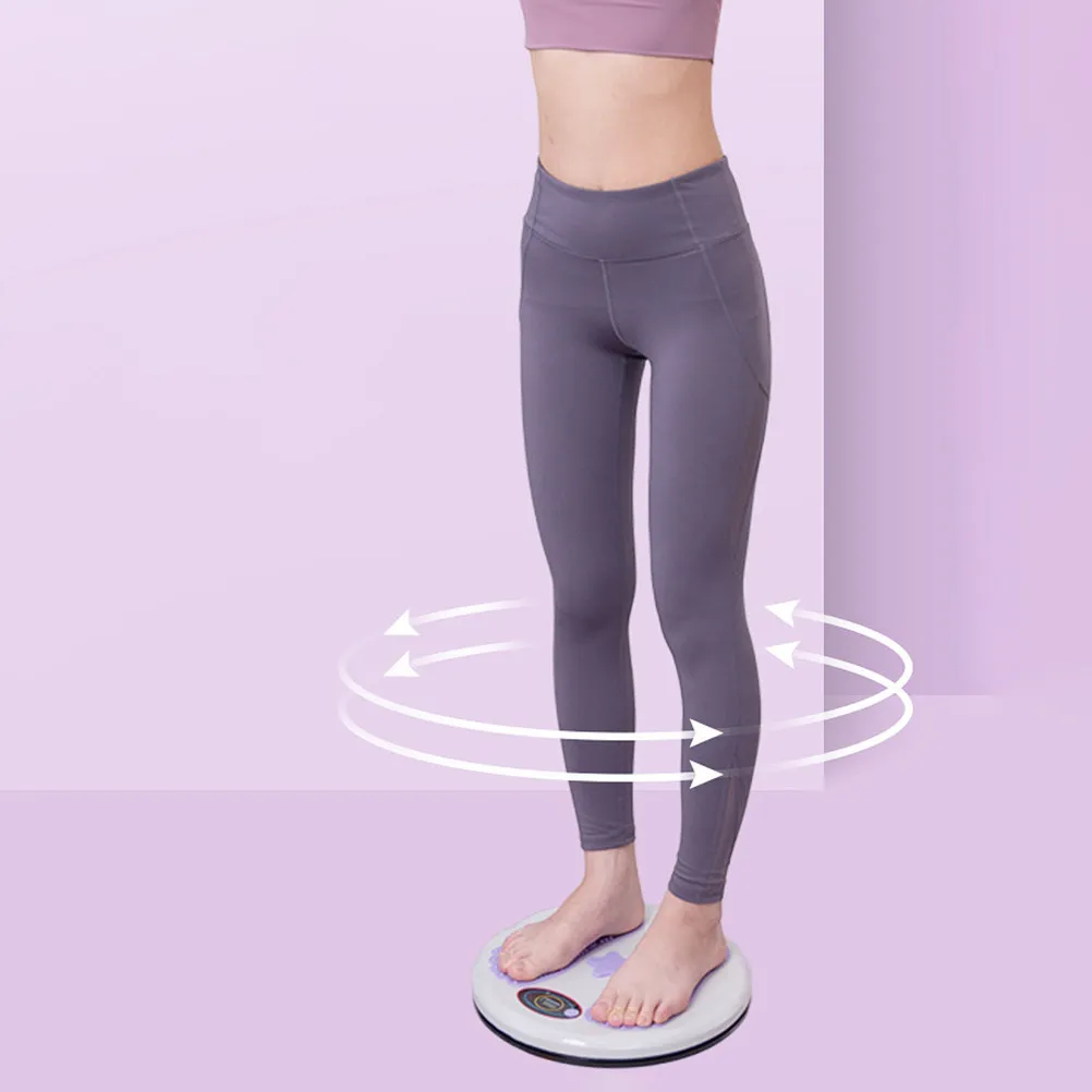 1Pcs Waist Twisting Machine Fat-Reducing Rotating Board Violet Fitness Device Weight Loss Twisting Disc Core Strength Stability