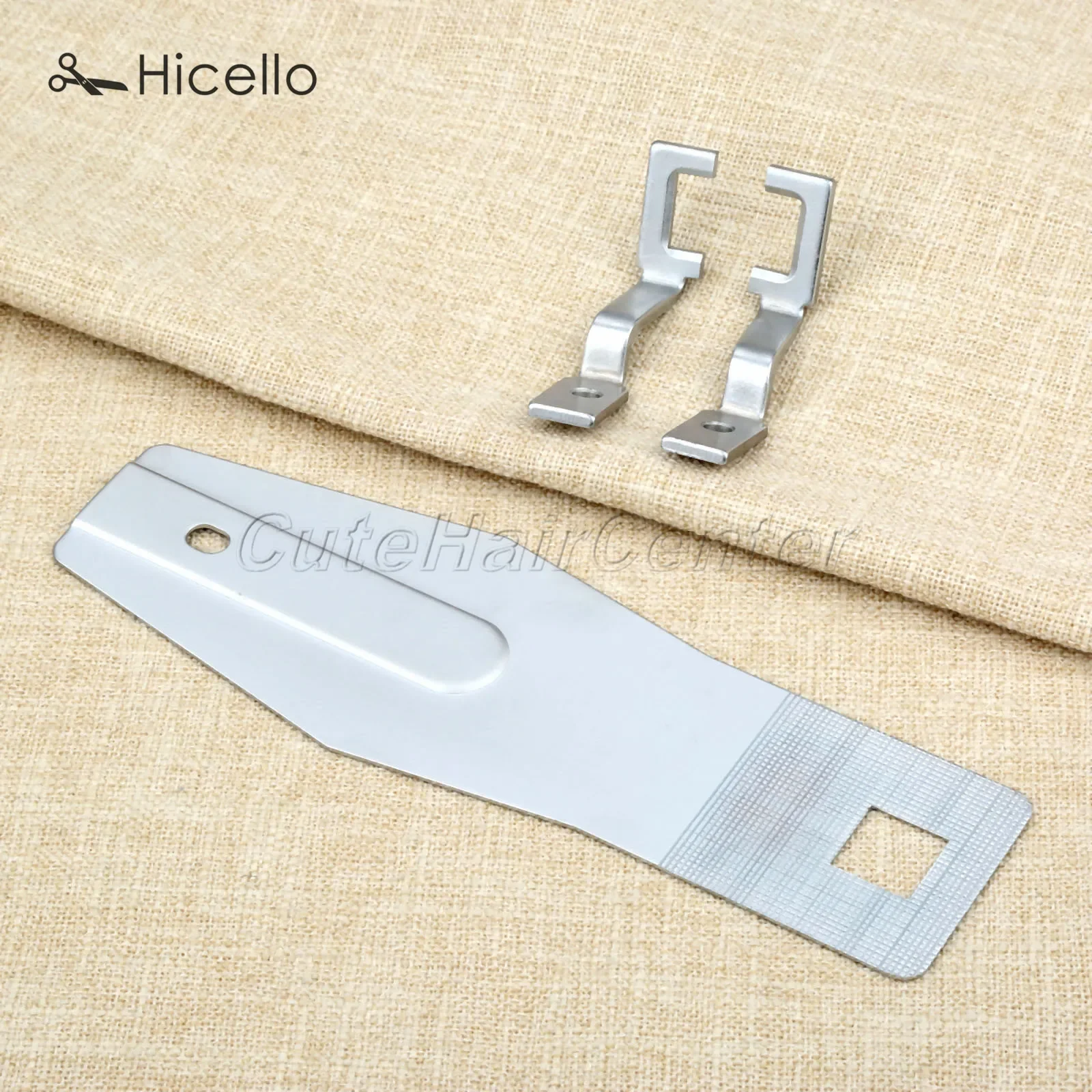 1set Metal Needle Plate & Clamp for Juki 1900 Industrial Bartack Sewing Machine Work Foot Feed Board Presser Replacement Hicello