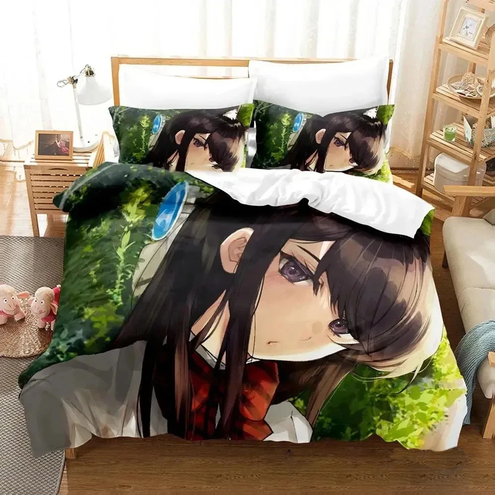 3d Anime Komi-san wa, Komyushou desu Bedding Set Boys Girls Twin Queen Size Duvet Cover Pillowcase Bed Kids Adult Home Textiles