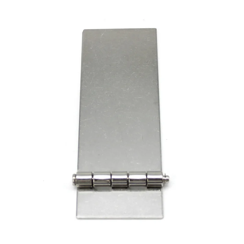 304 Stainless Steel Asymmetric Non Porous Welded Large Extended Hinge Industrial Machinery Equipment Door Hinge