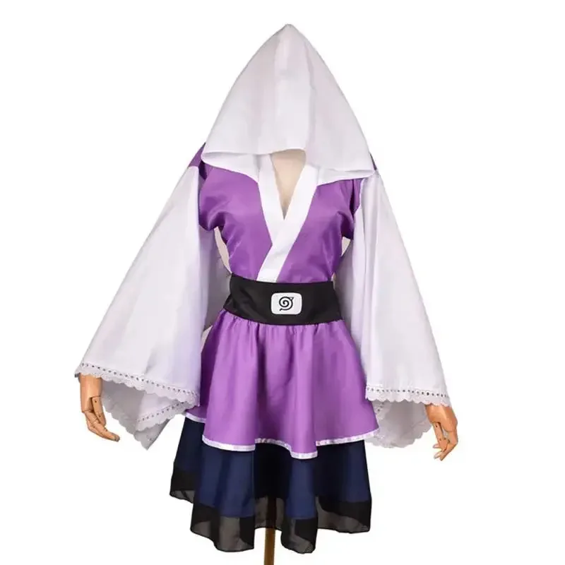 Женское кимоно Акацуки, платье Учиха Саске, Лолита, платья Какаши Хига Хината, карнавальный костюм