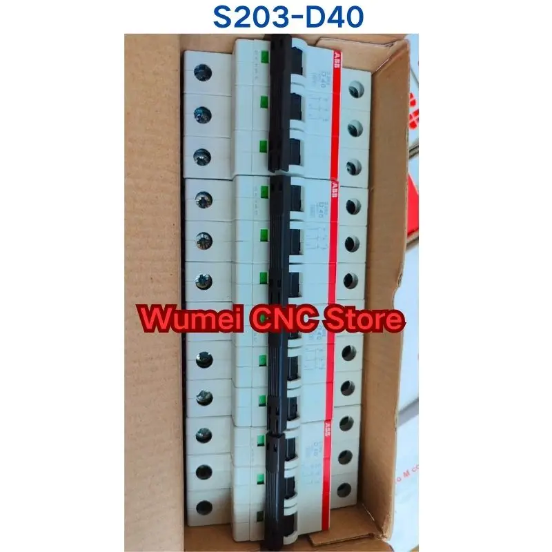 1 Piece Brand New or Second-hand Test OK Circuit breaker S203-D40 If You Need Other Specifications, Please Consult