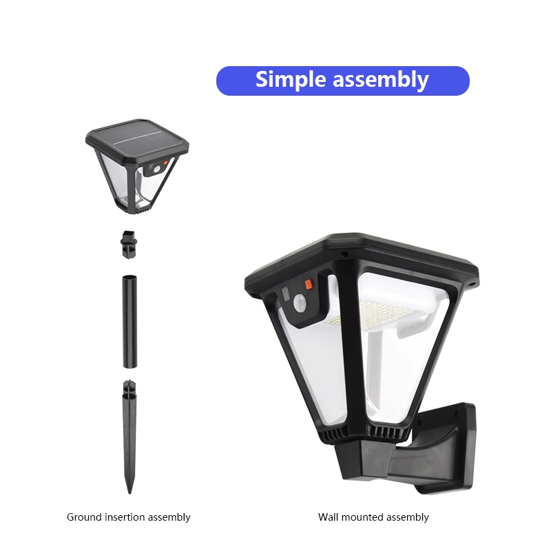 LED Solar Lampe Im Freien Wasserdichte PIR Motion Sensor Solar Rampenlicht Landschaft Rasen Lampe Wand Licht Für Terrasse Pfad Garten Decor