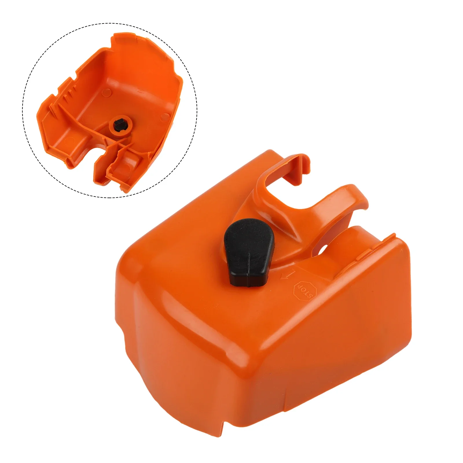 

Ручка блокировки рычага дроссельной заслонки, крышка воздушного фильтра для бензопилы, совместима с MS210, MS230, MS250, для использования на открытом воздухе