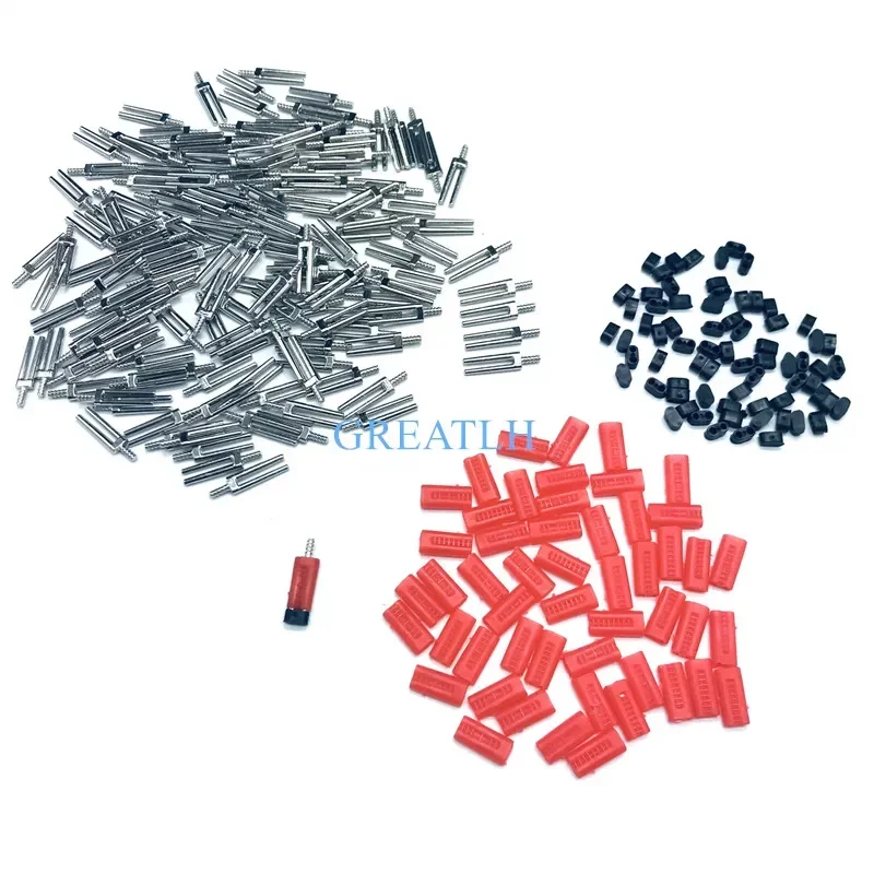 Dental Master Twin Double pins with Plastic Sleeves Dental Lab Pins Dental Nails dental Lab accessories