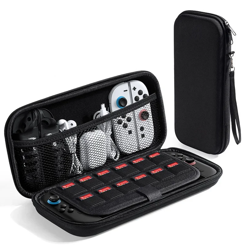 Voor Switch 2-koffer, draagbare Switch 2-reiskoffer, met grote opslagruimte, keurt Eva-materiaal aan, duurzame Switch 2-draagtas