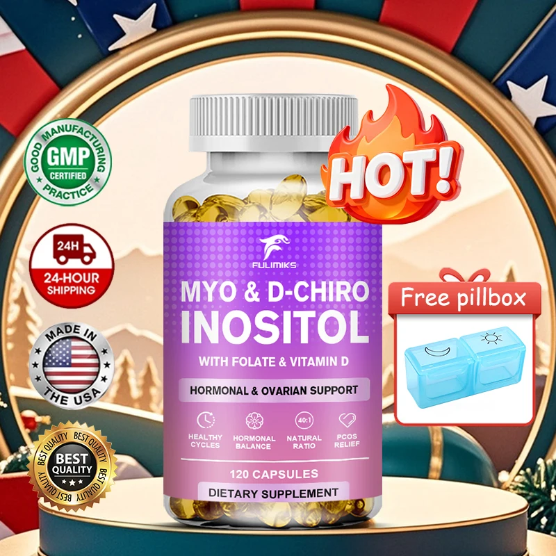 

Капсулы Мио- и Д-хиро-инозитола с ашвагандой: улучшают функцию мышц и яичников, антиоксидант, поддерживают баланс уровня сахара в крови