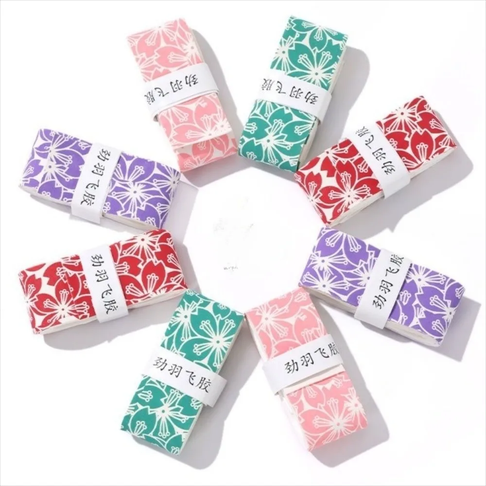 

Sakura Print Tennis Badminton Grip Tape Sweat-Absorbent Non-Slip Quickly Self-adhesive Grip Shock-Absorbing Wear-resistant