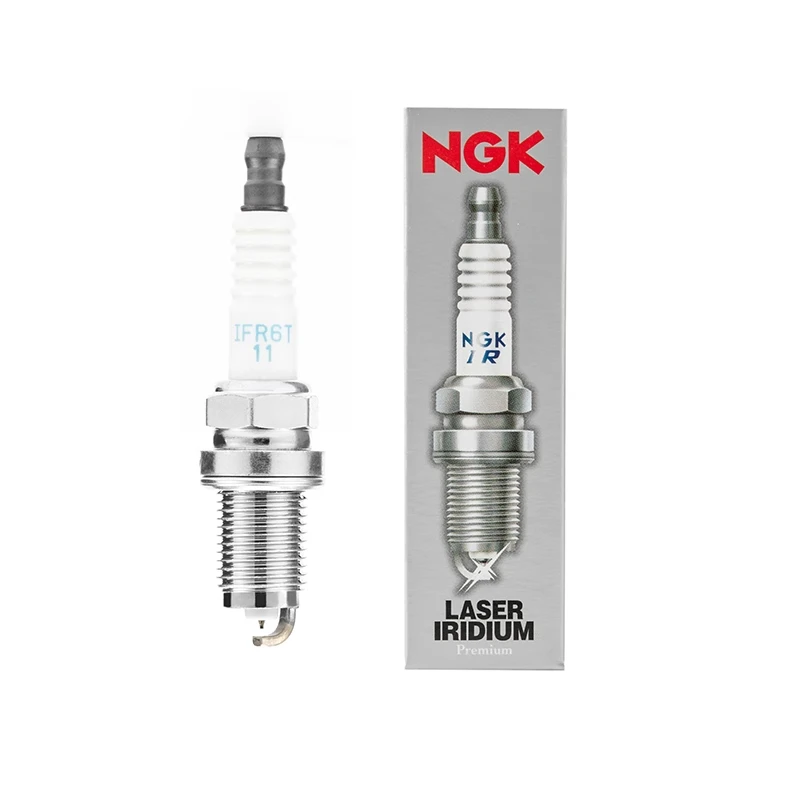 NGK Iridium Platinum Spark plug IZFR6K11 6994 is suitable for the Accord 7 Generation Civic Fit Front Van Odyssey（1PCS)