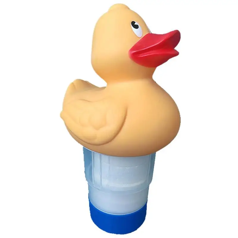 

Duck Chlorinator Large Capacity Floating Chlorine Dispenser With Adjustable Flow Rate For Swimming Pools Hot Tub Spa