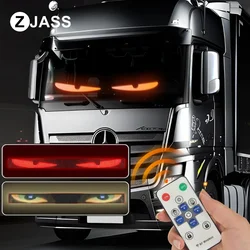 200/150/120 CM Extra Large LED Devil's Eye Flexible Windshield Lamps Car Interior Atmosphere Light Universal Car Accessories