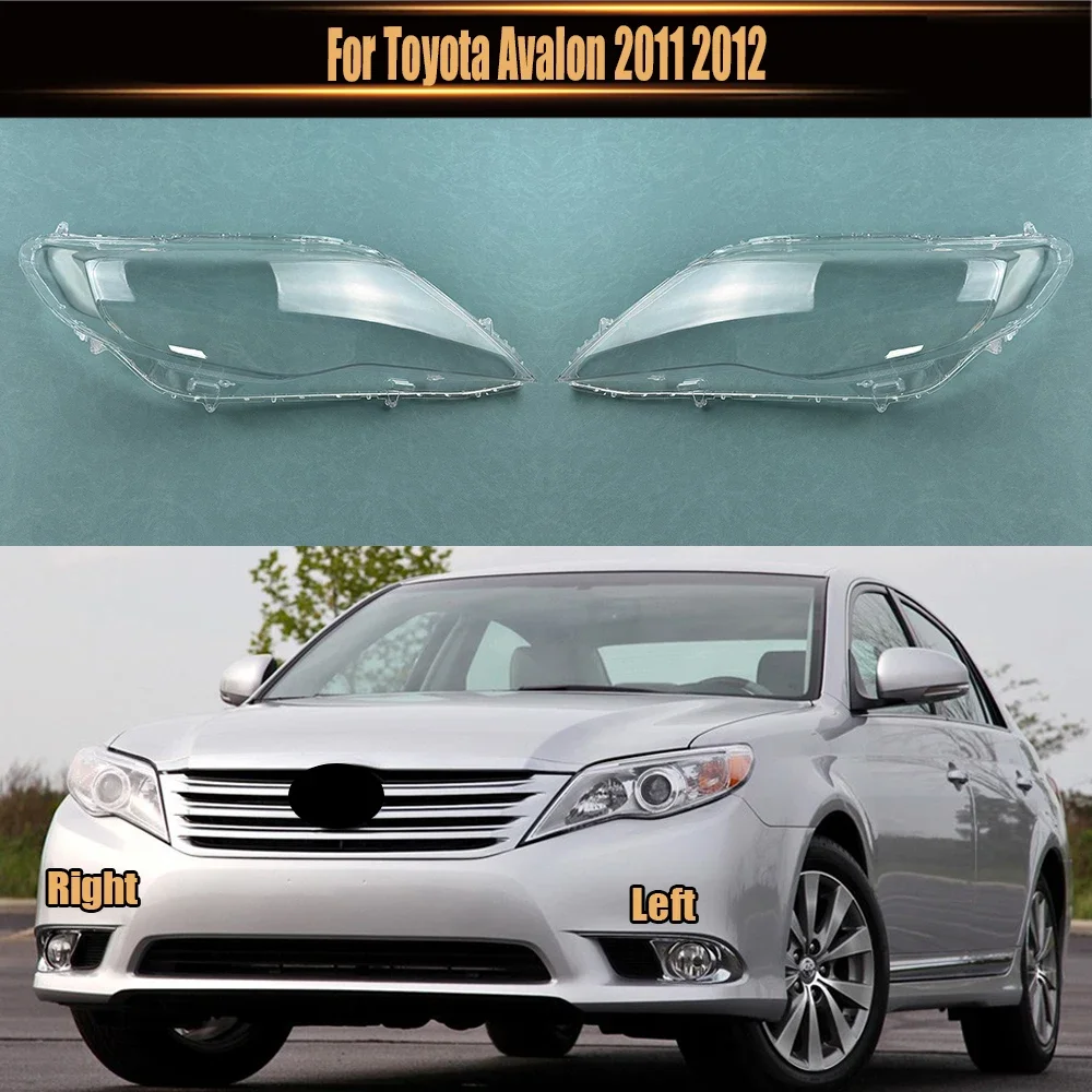 

For Toyota Avalon 2011 2012 Headlamp Transparent Cover Lamp Shade Headlight Shell Lens Plexiglass Replace Original Lampshade