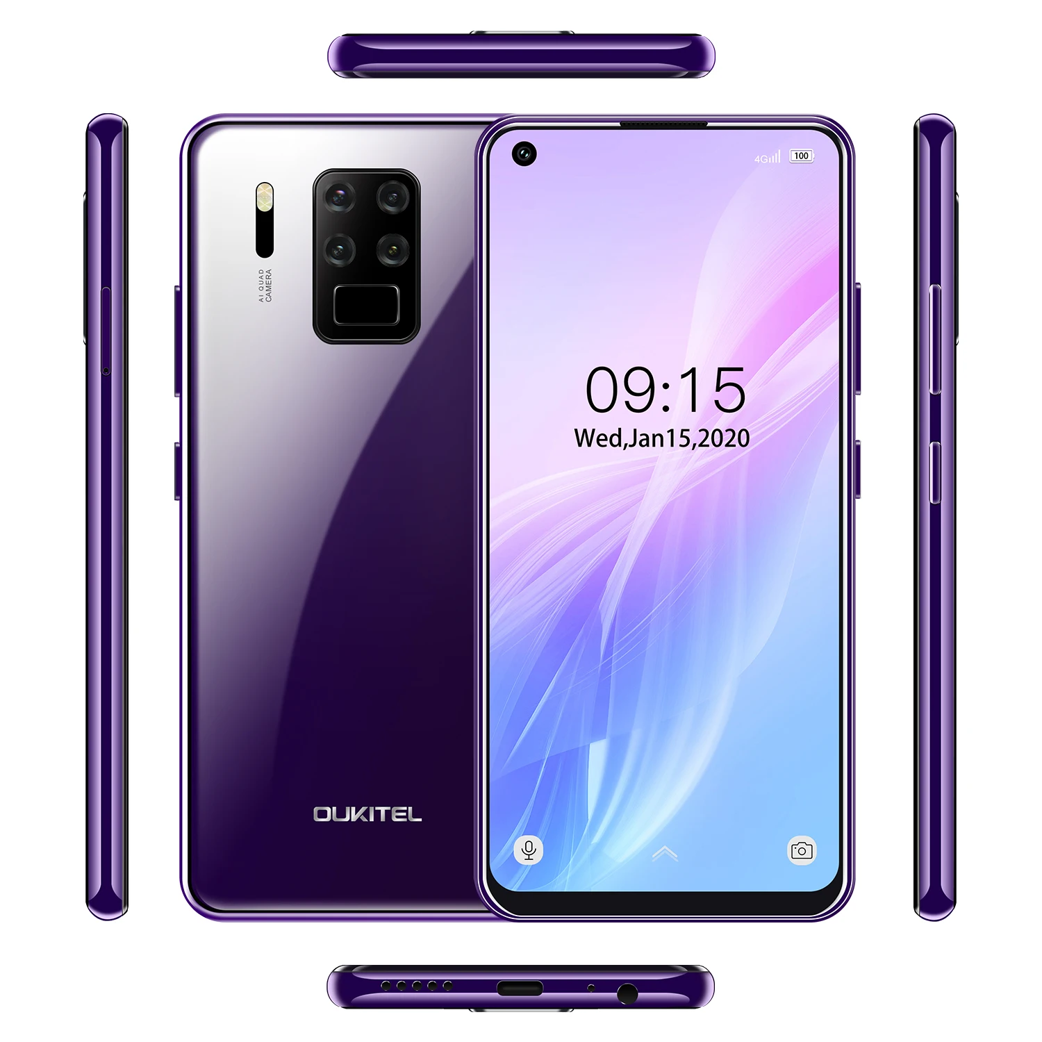 OUKITEL-C18 Pro Mobile Phone, 6.55 \