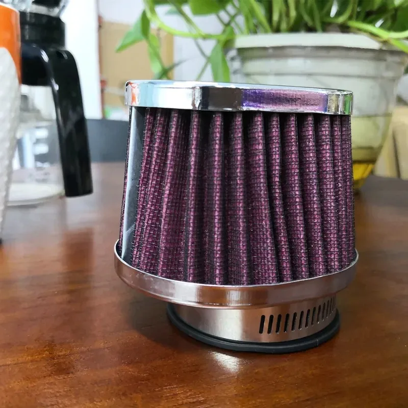 

High quality 35/39/42/45/48/50/52/54/60mm Motorcycle Mushroom Head Air Filter Clamp On Air Filter Cleaner