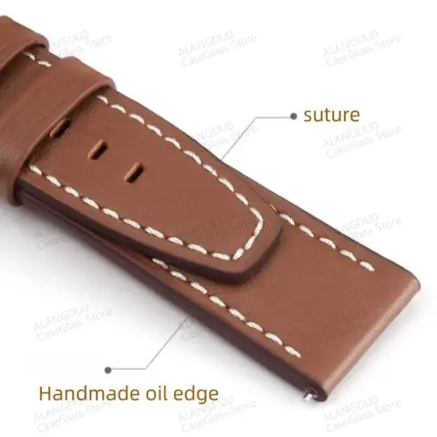 8 best sales läderarmband till Huawei Watch GT2 Pro - №3