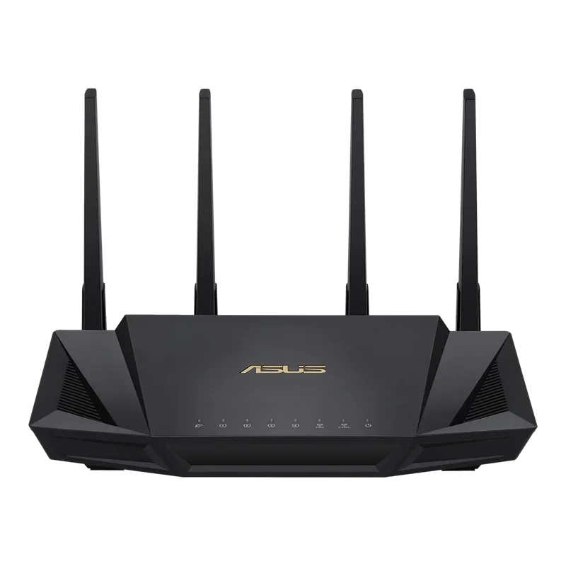 ASUS RT-AX58U 802.11AX двухдиапазонный WiFi 6 маршрутизатор, RT-AX3000 & OFDMA, AiProtection Pro Сетевая безопасность, AiMesh WiFi система