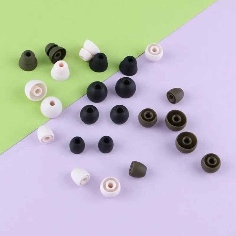 -Ear brotos fones ouvido silicone -Gels -surro virtual para e74a