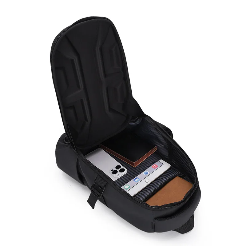 حقيبة ظهر هارد شل للرجال معدات الفارس في الهواء الطلق دراجة نارية رياضية ركوب حقيبة دراجة نارية على ظهره مقاوم للماء حقيبة ظهر للكمبيوتر