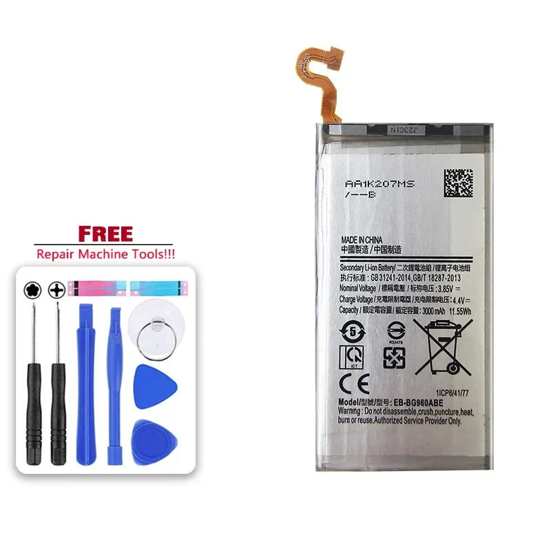 3000mAh-3500mAh Battery EB-BG960ABE EB-BG960ABE For Samsung GALAXY S9 Plus S9+ G965F G9600 G960F SM-G960 G960 G9650