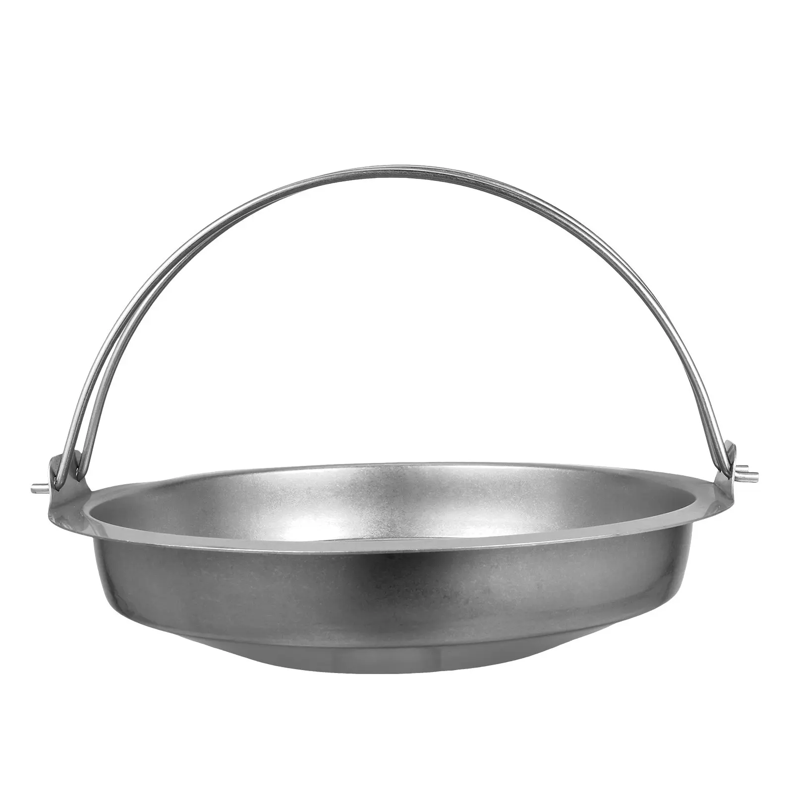Multi Functional Stainless Steel Sukiyaki Pot Shabu Hotpot Cooking Pan Large Capacity Even Heat Hot Pot Stock Supplies
