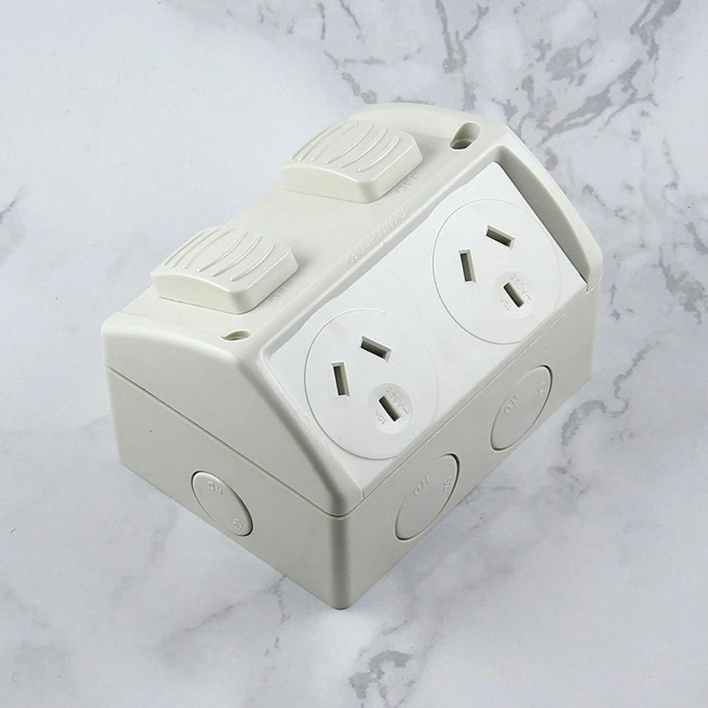 

15а точка питания, погодозащищенная Одиночная/двойная точка питания, 15розетка усилителя Водонепроницаемая наружная Одиночная розетка, штепсельная вилка стандарта Австралии