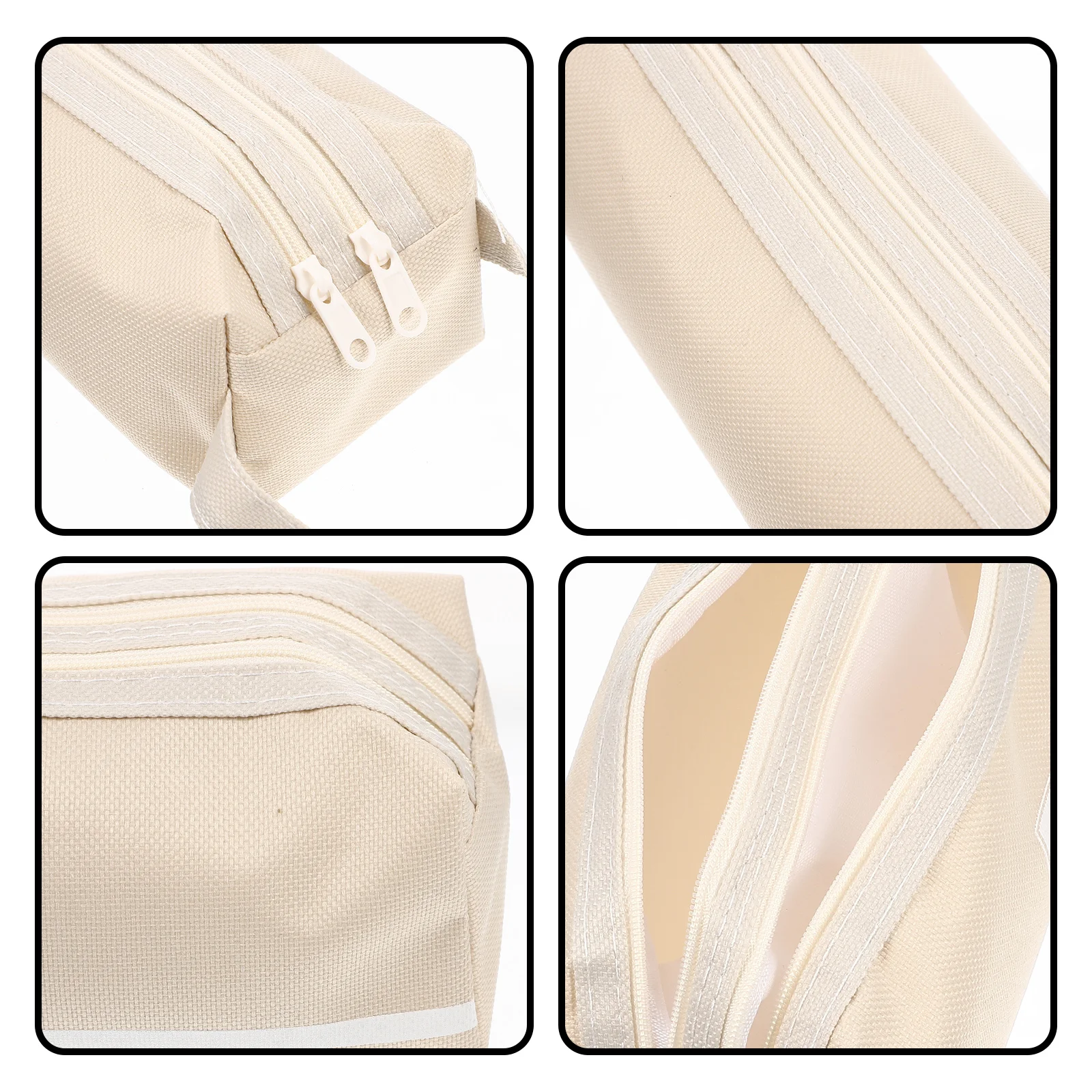 

Large Capacity Bag Zipper Pouch For Kids Stationery Storage Portable Pen Case Organizer Pencil Holder Daily Pencil Pouch