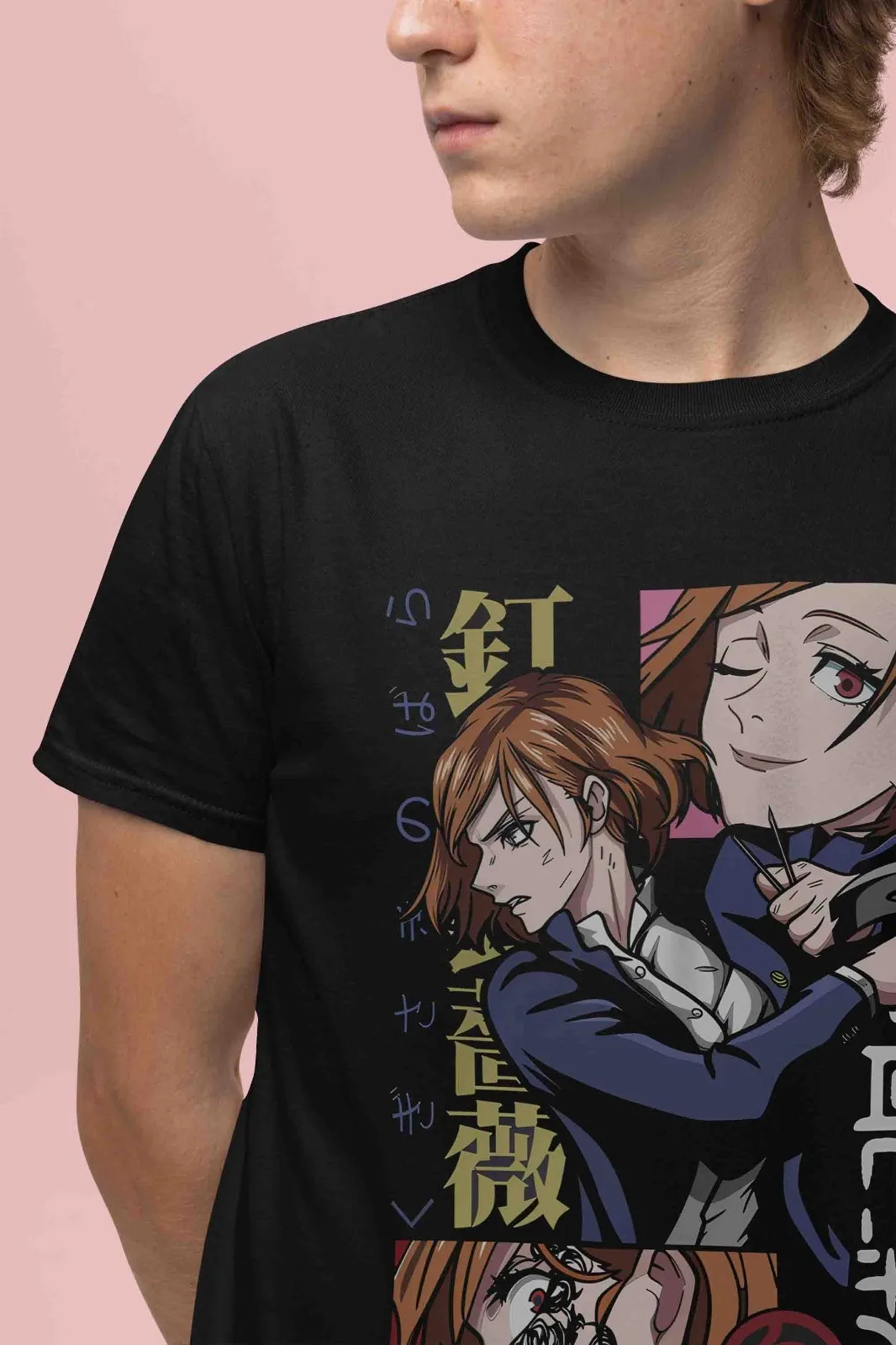 Jujutsu Kaisen Shirt Nobara Kugisaki T-Shirt Sukuna Mahito JJK Anime Unisex Tee