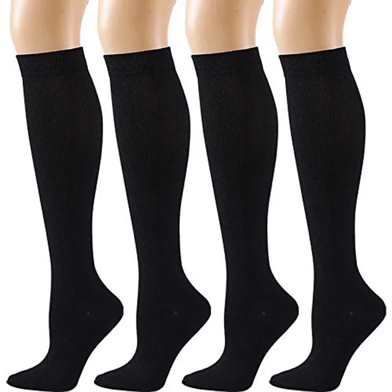 Cycling Compression Stockings Flying Pregnancy Swelling Sports Socks Men And Women Hiking Running Socks 20-30 MmHg