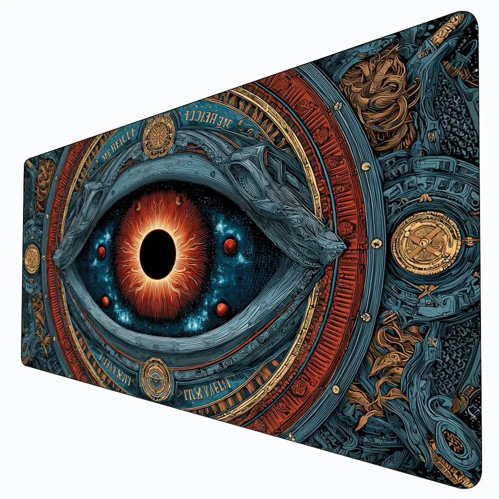 Mysterious Cosmic Eye MTG Playmat Magic Card Battle Mat Non-Slip Durable 35X60CM Commander playmat Board Game Mat for TCG
