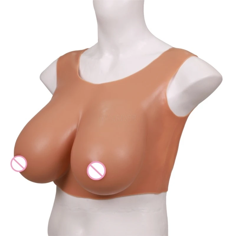 首輪なし女装おっぱい偽シリコンブレストフォーム巨大なおっぱい B/C/D/F/G カップトランスジェンダードラッグクイーン