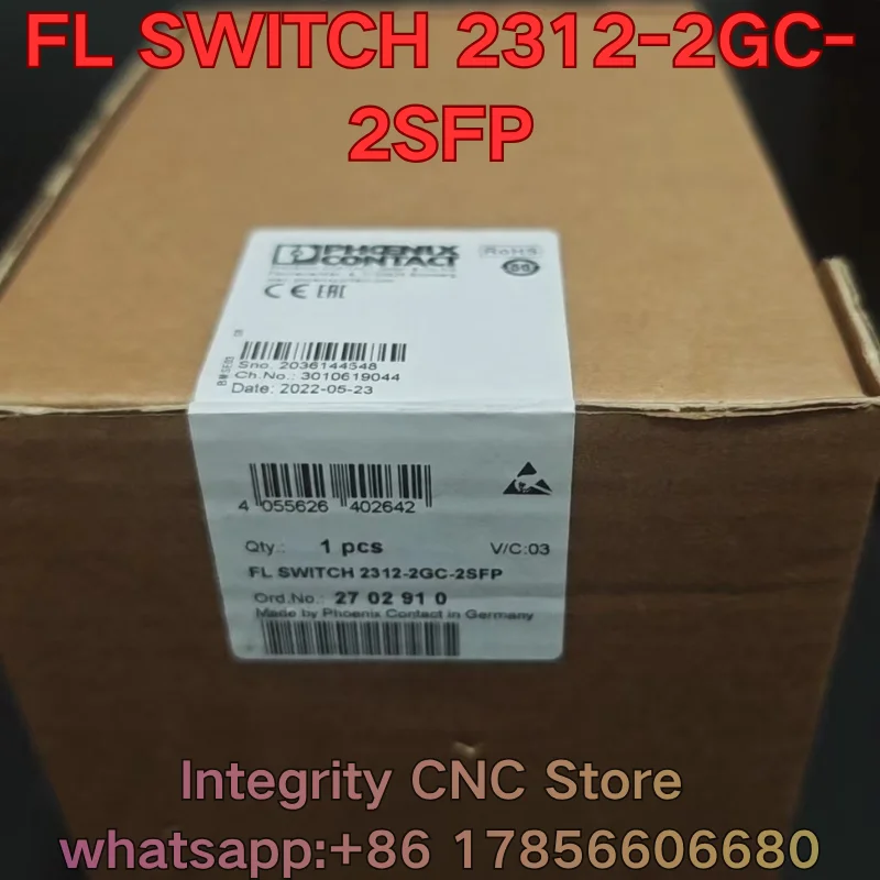 New FL SWITCH 2312-2GC-2SFP 2702910 PLC module Latest quotation in October 2026