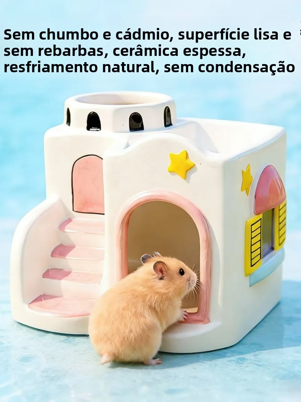 ninho-de-hamster-grande-de-ceramica-tres-em-um-anti-mordida-refrescante-para-o-verao-esconderijo-estilo-ursinho-fofo-aces
