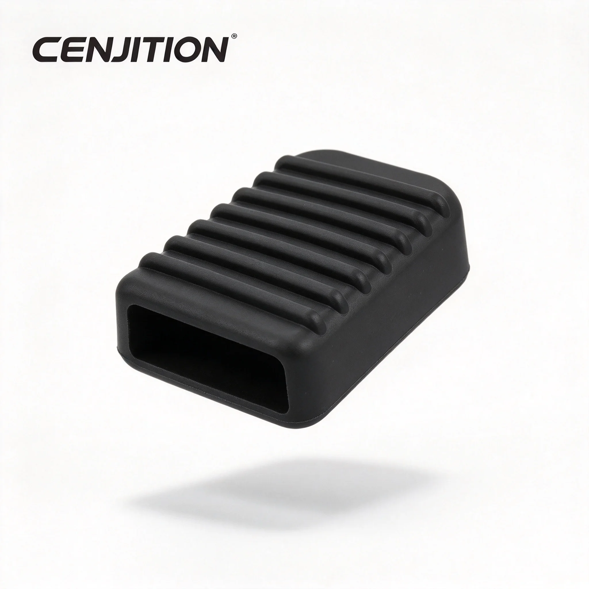 CENJITION Anti Slip Soft Rubber Footrest Pad 2PCS 4PCS for Motorcycle Scooter Base Plate Bracket Extension Foot Accessories