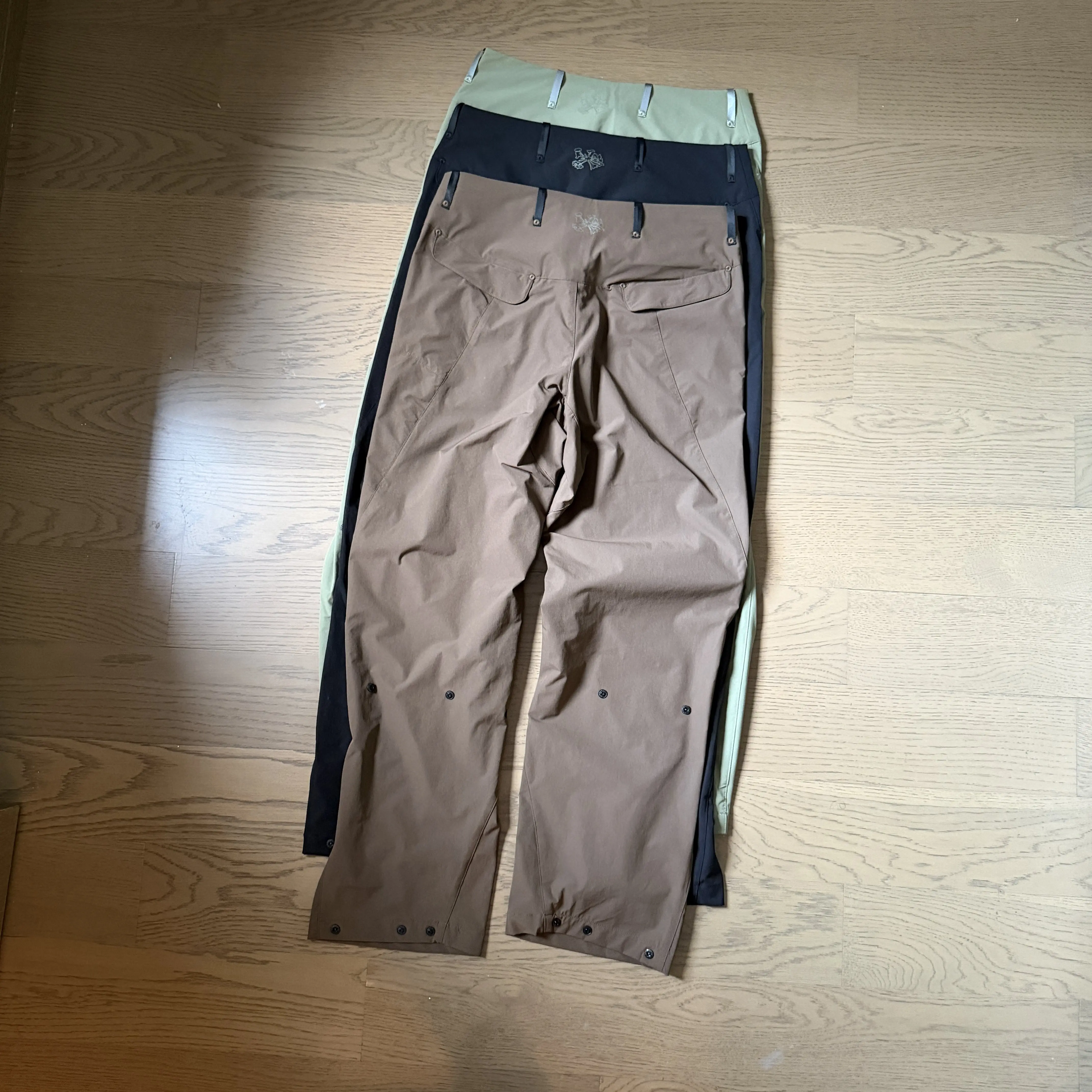 Portal Light 3D Cut Foldable Jogger Pants Hiking Running Sports Functional Straight Leg Pants