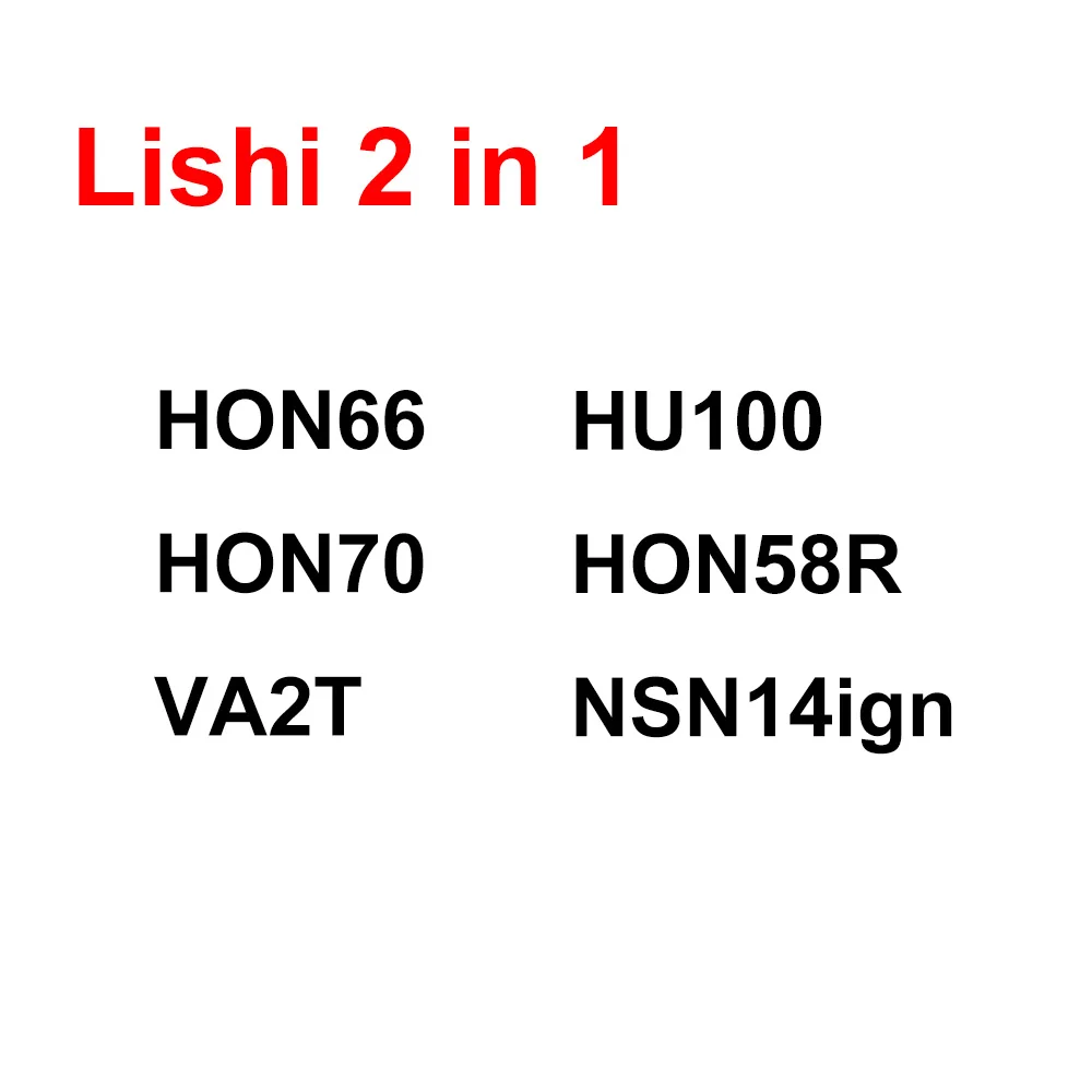 2in1 lishi 2 in 1 tool HON66 HU100 HON70 VA2T HON58R NSN14ign