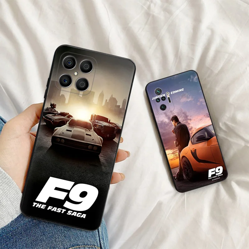 Soft Anti-Drop Phone Case For Honor X7b X6 70 90 X8 b X9A X9B Magic5 Pro X8A X6A 8X Fast Furious Pixel 8A 7A 6A 6 7 8 Cover