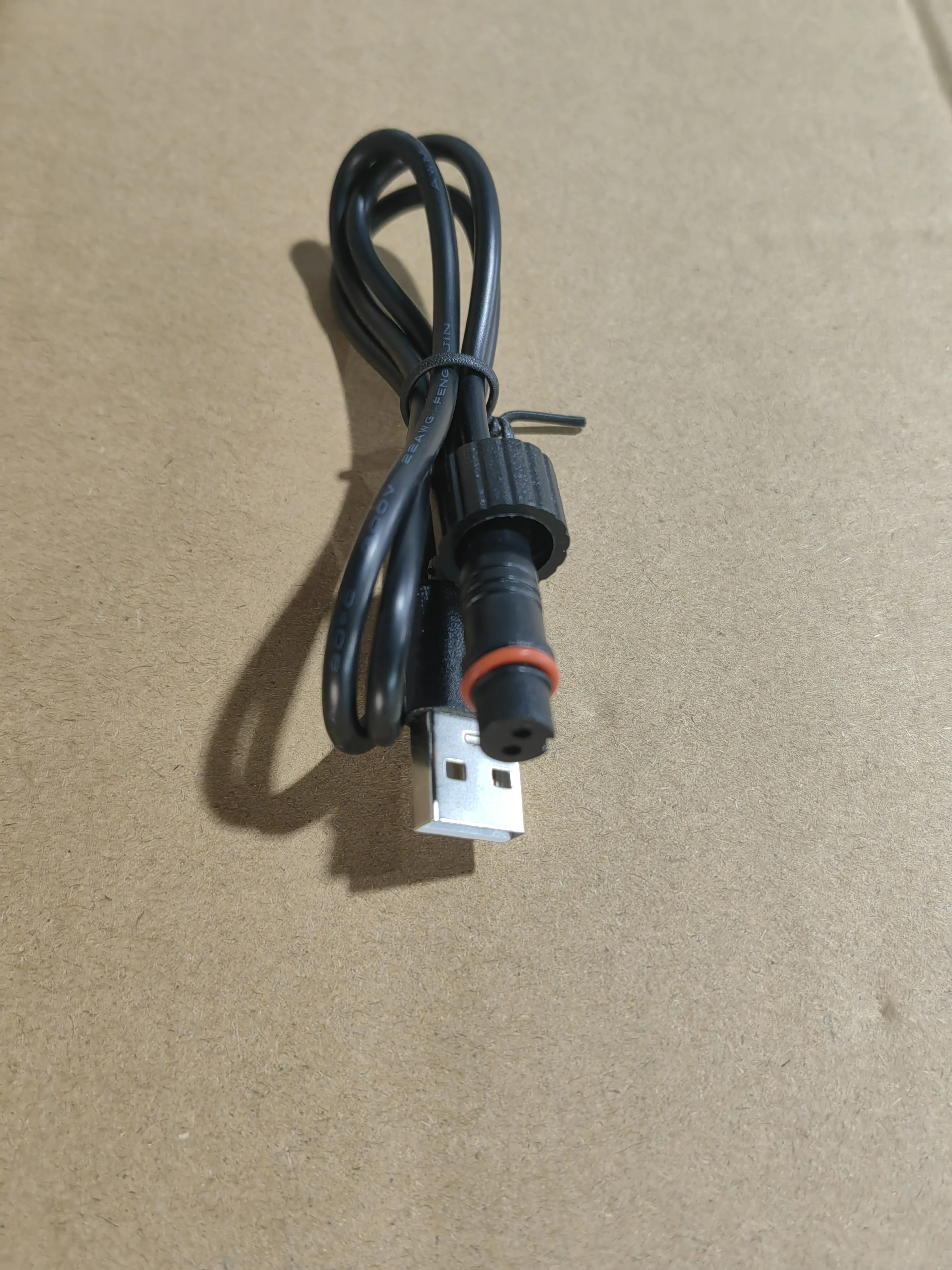 Cabo USB para Navegador de Motocicleta Compatível com Ricoel C5 ou C7 - Cabo de Carregamento Durável para Navegação