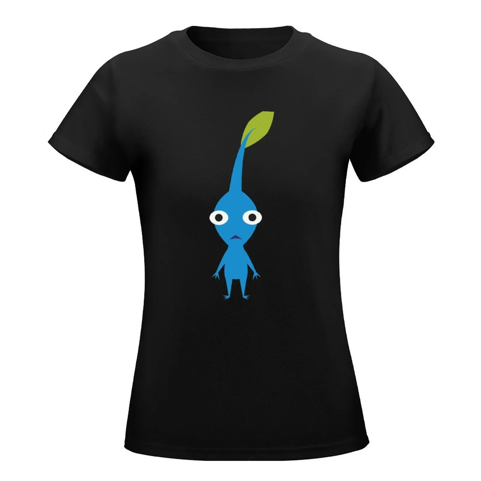 Blue Pikmin T-Shirt Short sleeve tee animal print new edition plus sizes t-shirts for Women graphic tees funny