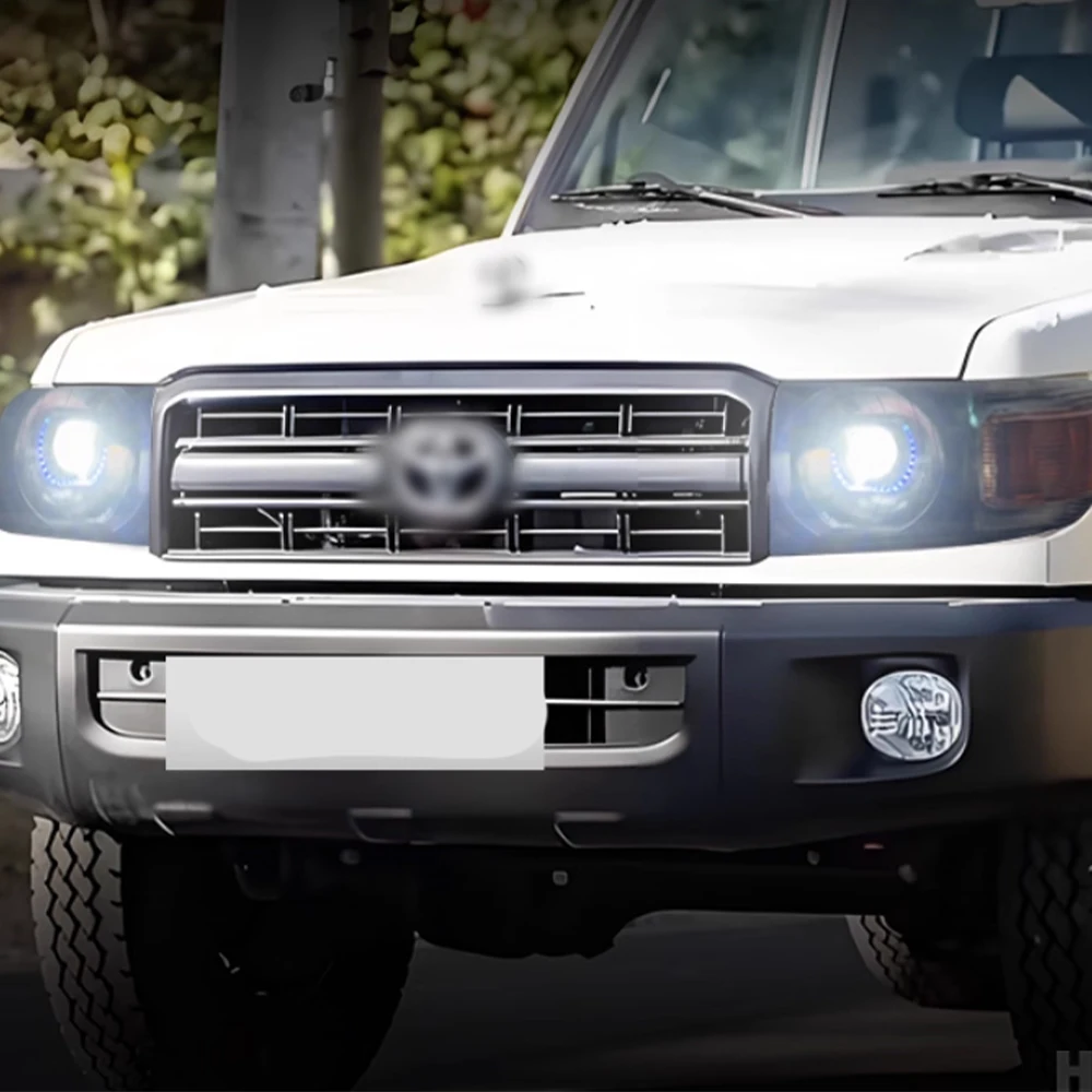 

For Toyota Land Cruiser LC71 LC76 LC78 LC79 2006-2023 Car Headlight Assembly, Upgraded New LED Projector Lens Accessories