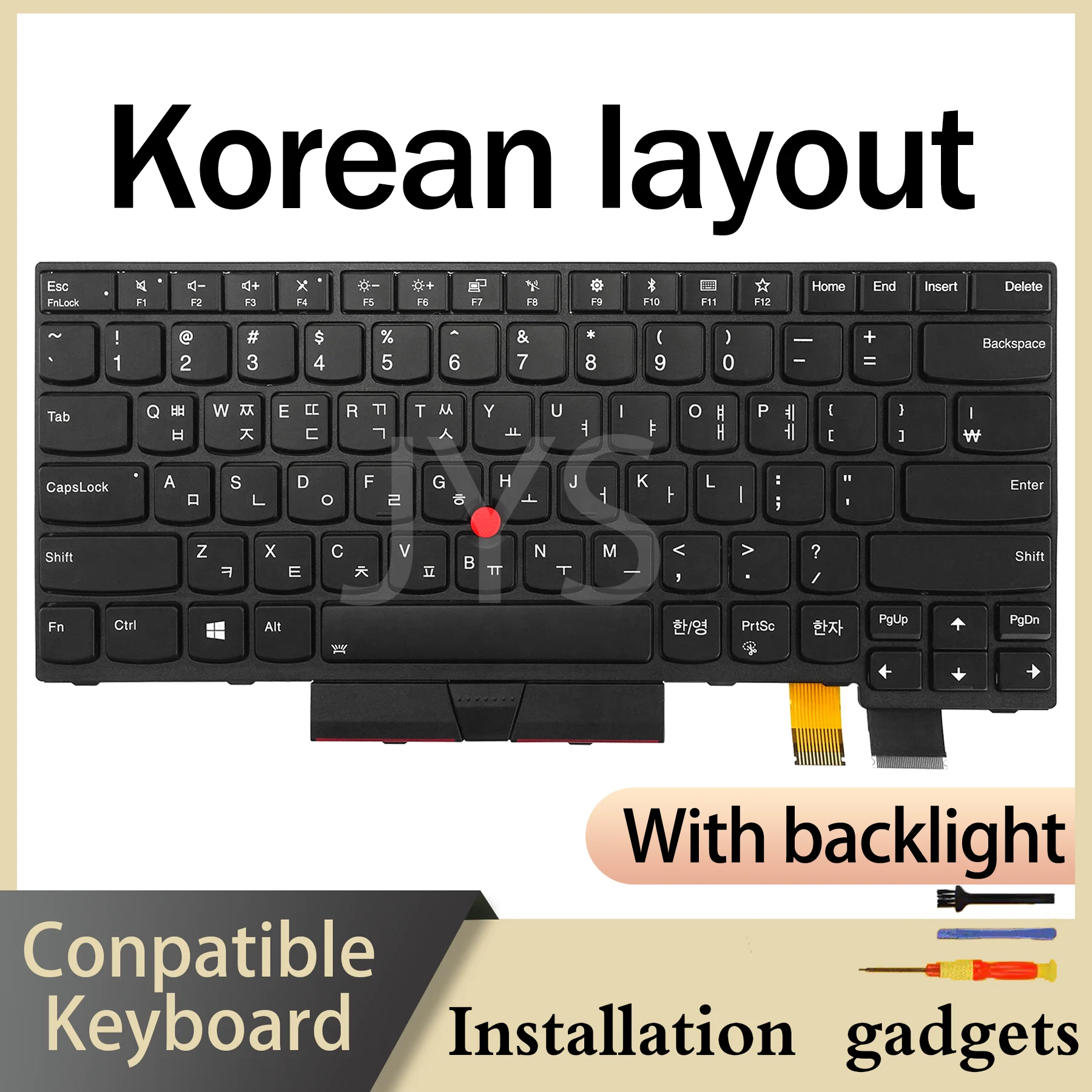 US Korean Latin Spanish Portuguese Russian Turkish UK Belgian Bulgarian for Lenovo ThinkPad T470/T480/A475/A485 Backlit Keyboard