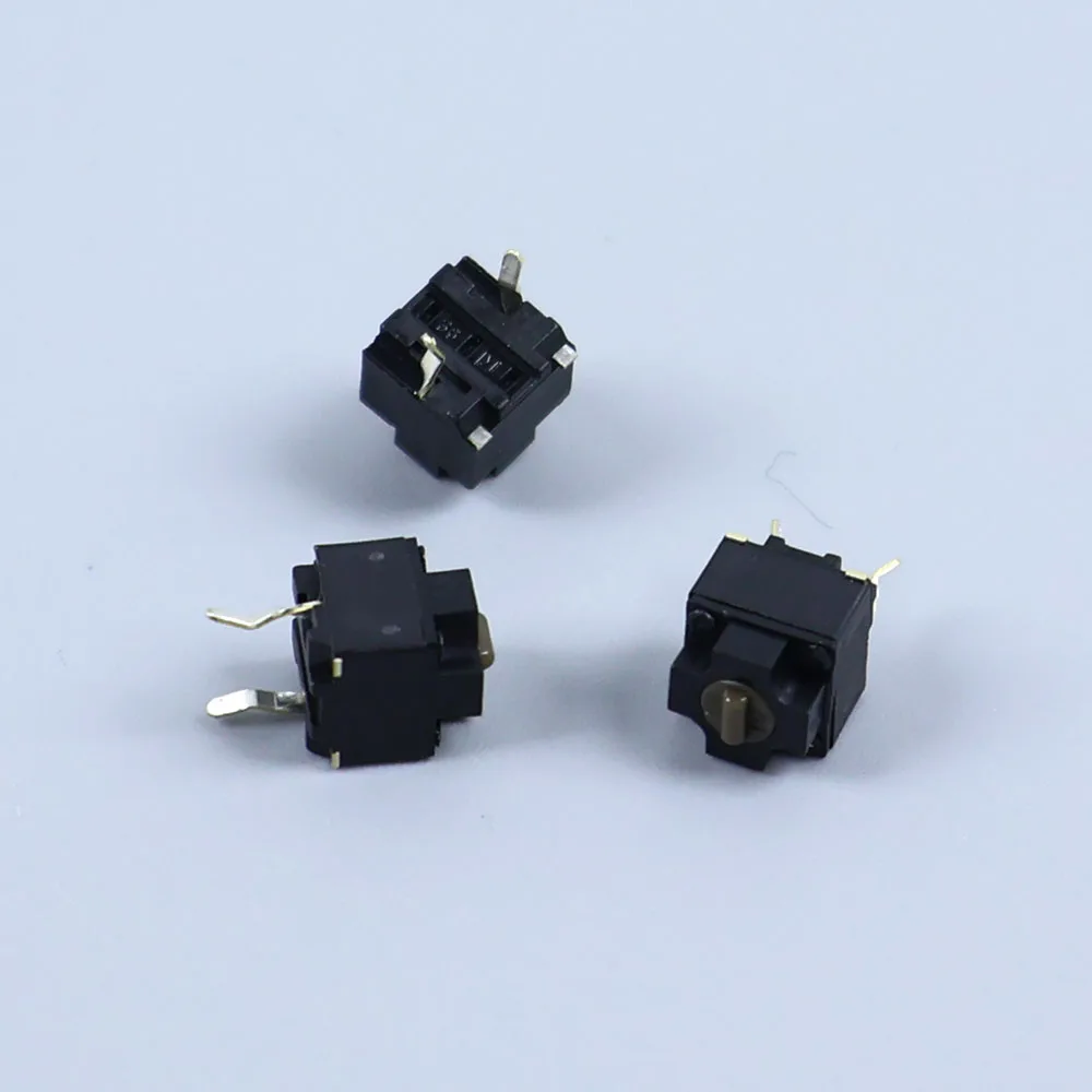 Micro bouton de commutation carré pour souris, original, 07T 07K, pour Panasonic Microsoft ie3.0 Roller io1.1 IE4.0, points noirs/marrons, 1/2/5 pièces