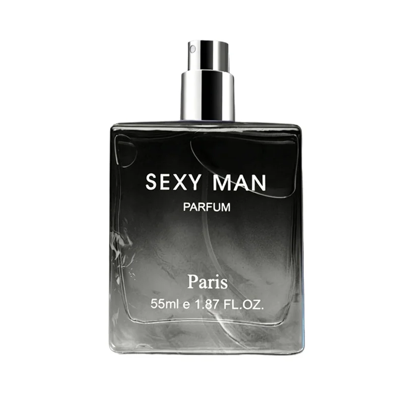 55ml Sexy Man Paris Men Perfume Long Lasting Cool Woody Aquatic Light Scent Square Bottle Business Dating Masculine Fragrance