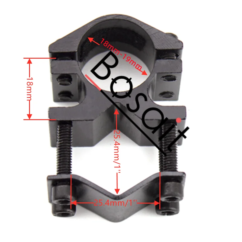 Tactical 1 \'\'Ring Scope Mount latarka laserowa lufa Picatinny do montażu na szynie 1 calowy uchwyt pierścieniowy