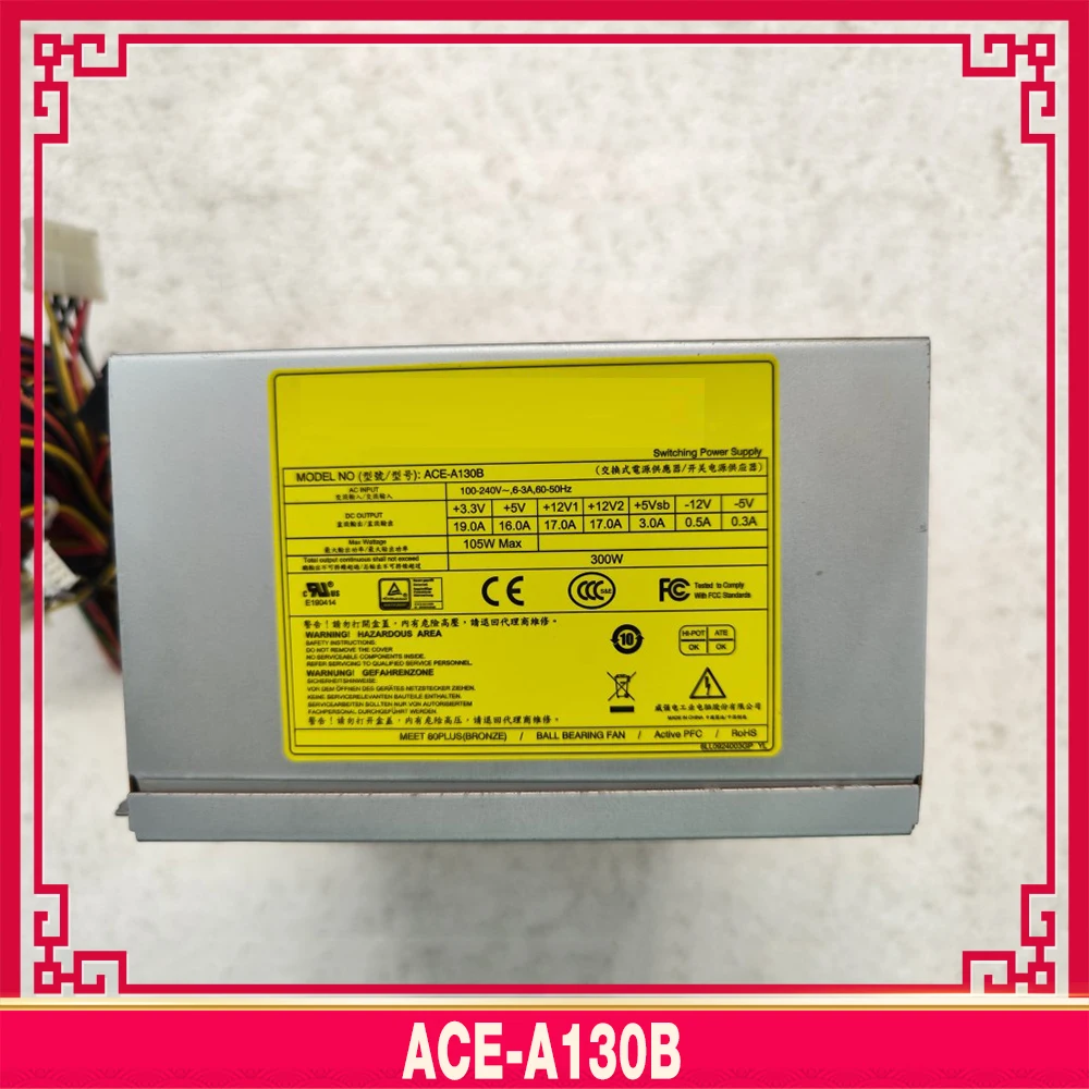 ACE-A130B For IEI ACE-A130B-R10 ATX 300W Switching Power Supply