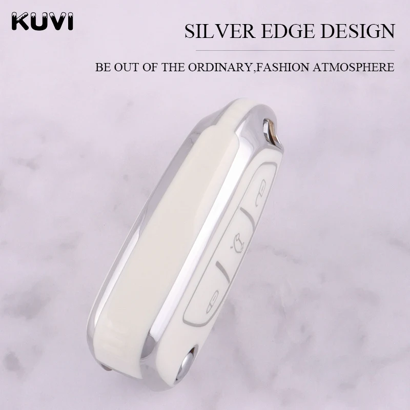 New TPU Car Flip Key Case Cover Shell Fob For Citroen C1 C2 C3 C4 C5 XSARA PICA For Peugeot 306 407 807 For DS DS3 DS4 DS5 DS6