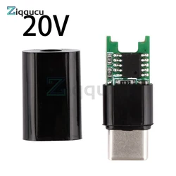 PD QC 2.0 9V 12V 15V 20V Decoy Power Aging Board Fast Charging Trigger Module Adapter Type-C Male