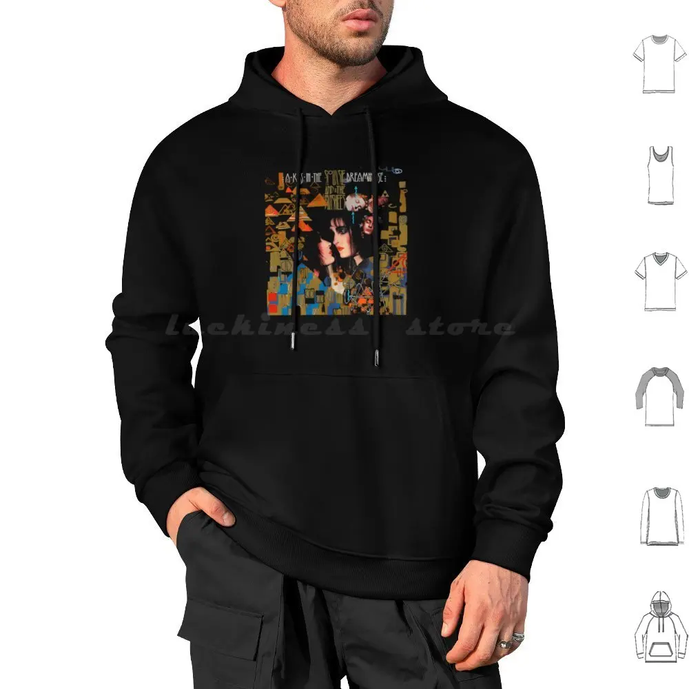 Siouxsie And The Banshees A Kiss In The Dreamhouse Hoodie cotton Long Sleeve Robert Smith Goth Music Cure 80s New Wave